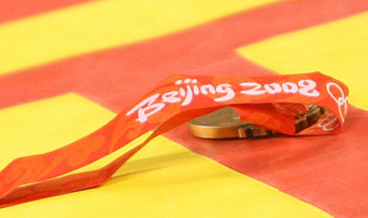 Pekino Olimpinių žaidynių bronzos medalis