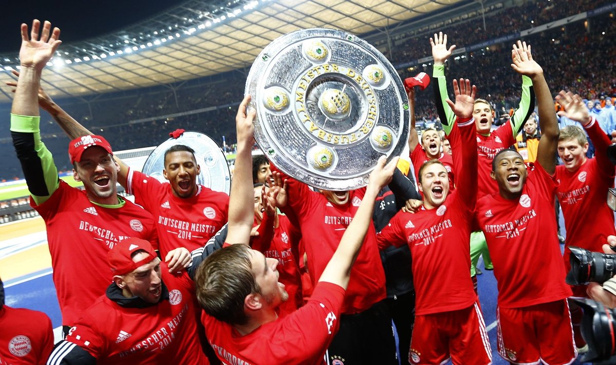 Miuncheno "Bayern" - 2014 metų Vokietijos čempionas 