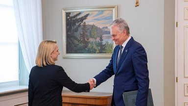 Президент встретился с председателем Высшего административного суда Литвы