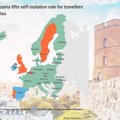 Lithuania lifts self-isolation rule for travellers from 24 countries