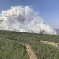 Vakarų Kanada prašo skubios pagalbos kovojant su miškų gaisrais