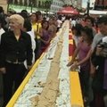 Meksika pagerino ilgiausio kukurūzų miltų paplotėlio rekordą