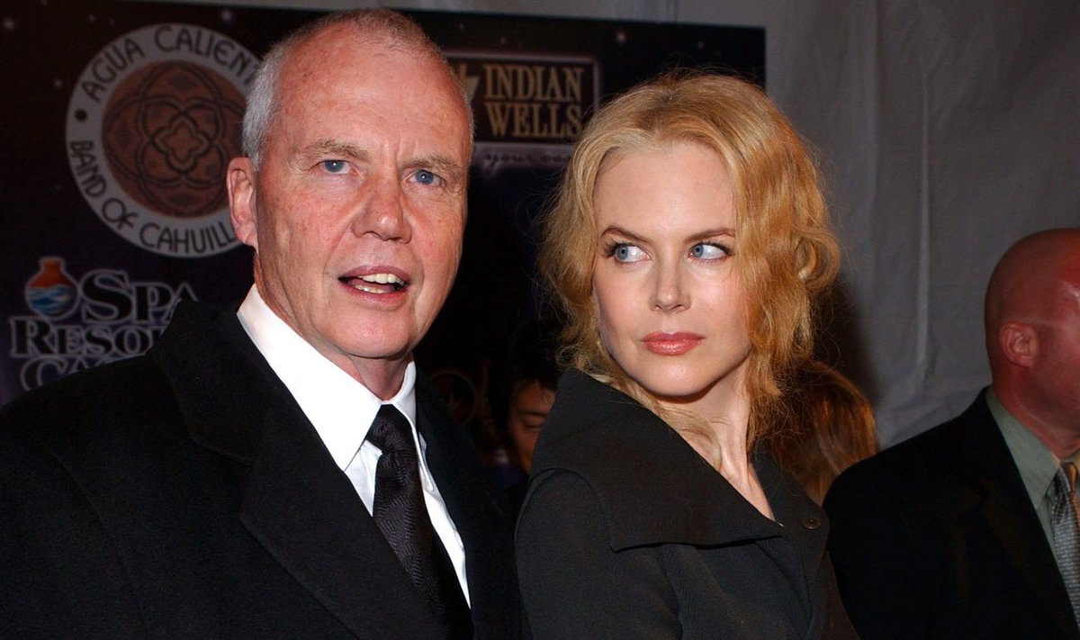 Nicole Kidman ir jos tėvas Anthony Kidmanas