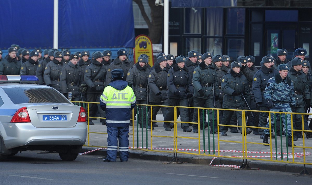 Maskvoje rengiamasi opozicijos mitingui