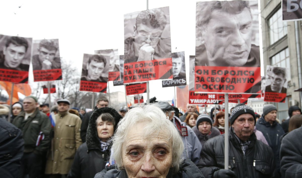 March in Moscow