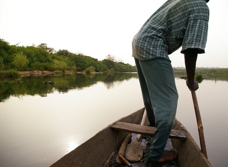 Nigerio upė Gvinėjoje