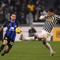 Italijoje „Inter“ ir „Juventus“ pasidalino po tašką