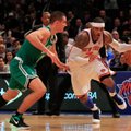 „Knicks“ klubas kovoje dėl vietos atkrintamose NBA varžybose šventė svarbią pergalę