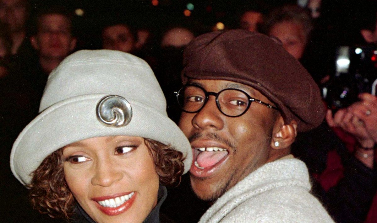 Whitney Houston ir Bobby Brownas. 1997 m.