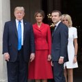 D. Trumpas pažėrė komplimentų Prancūzijos prezidento žmonai