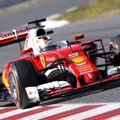 Paskutinę bandymų dieną – S. Vettelio greitis