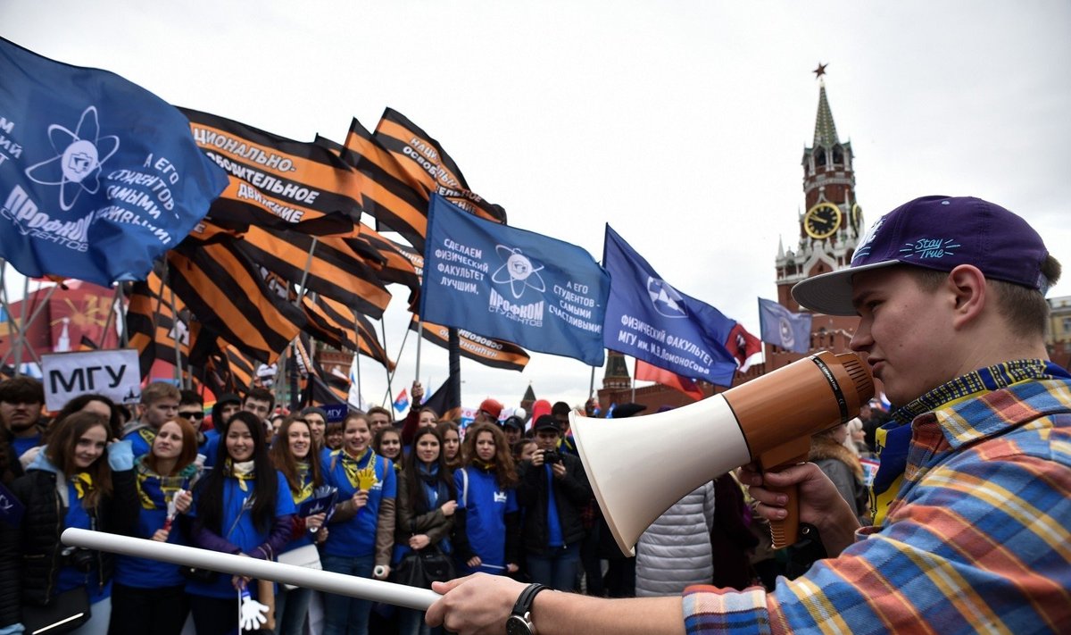 Gegužės 1-osios demonstracija Maskvoje