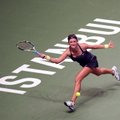 Baigiamajame WTA sezono turnyre Stambule - favoričių pergalės