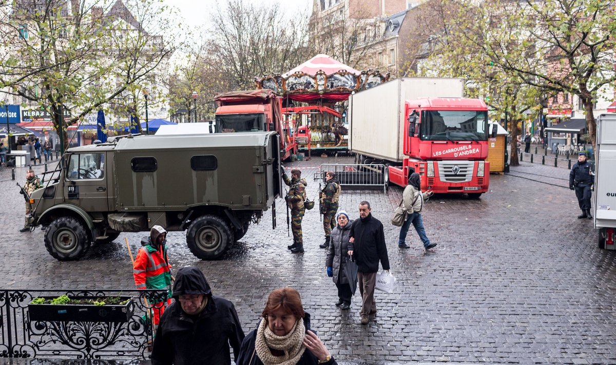 Briuselyje ieškomi teroristai, aukščiausias saugumo lygmuo