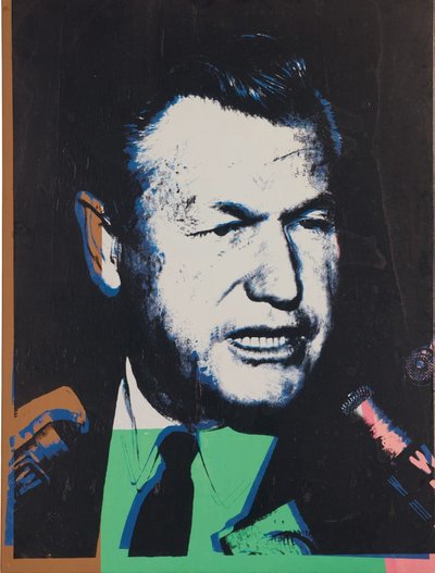Andy Warholo 1967 m. sukurtas Nelsono Rockefellerio portretas