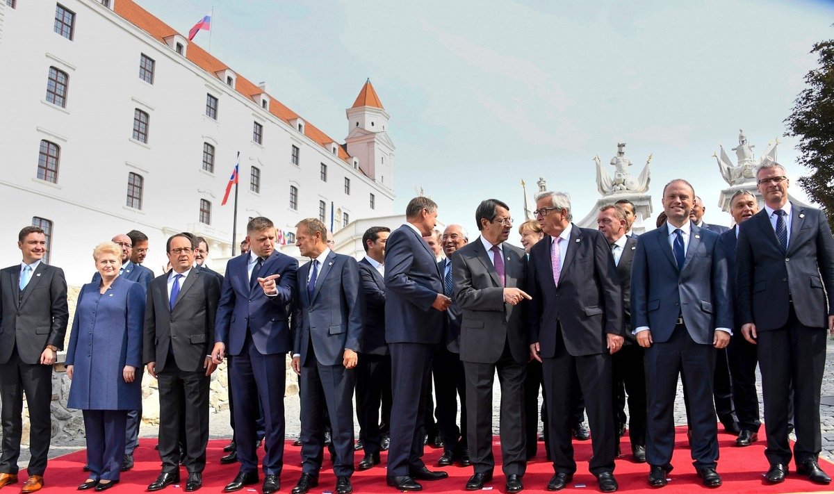 ES viršūnių susitikimas Bratislavoje