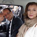Prancūzijos prezidentas po romano išsiskyrė su savo partnere