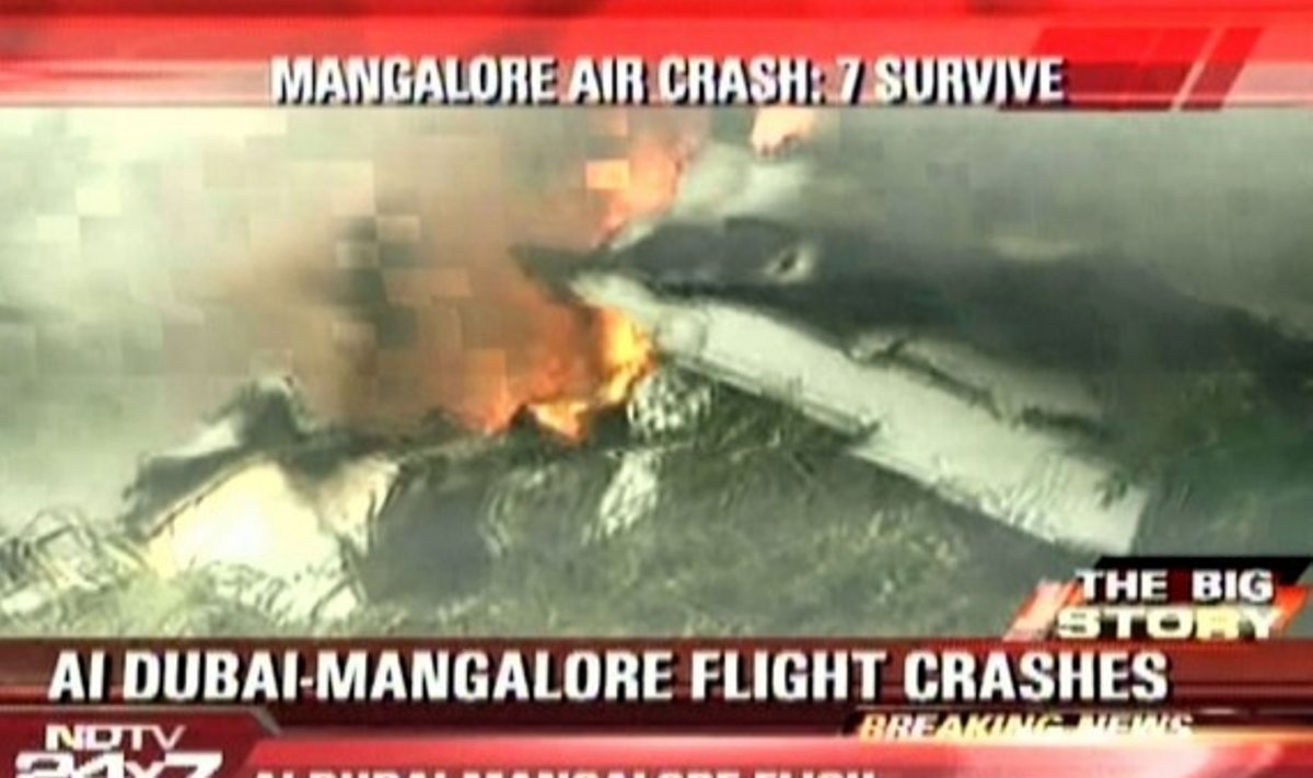 Lėktuvo avarija Indijoje