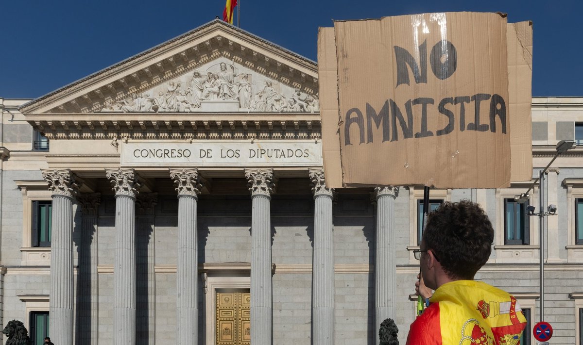 Ispanijos parlamentas atmetė Katalonijos amnestijos įstatymo projektą