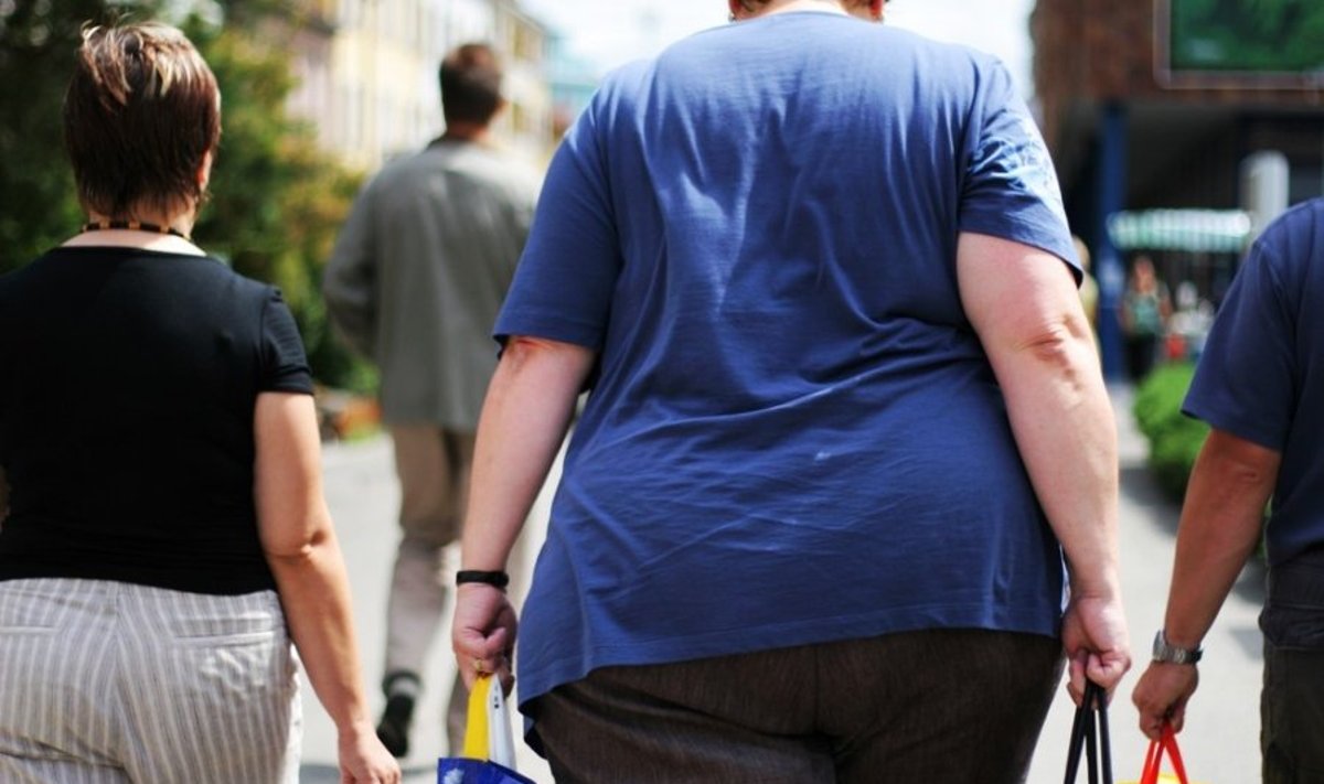 Didžiojoje Britanijoje praktiškai kas ketvirta moteris yra nutukusi