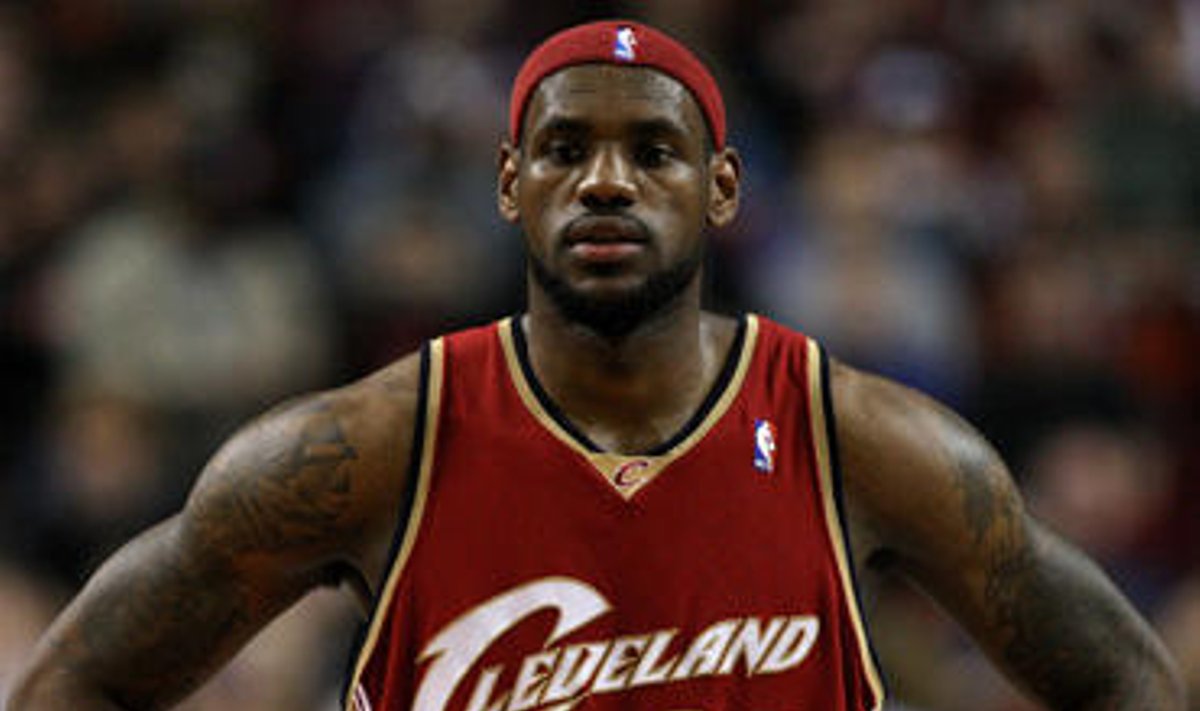 LeBron James ("Cleveland Cavaliers") 