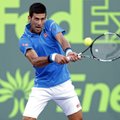N. Djokovičius pratęsė pergalių seriją teniso turnyre Majamyje