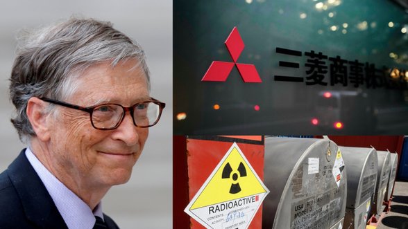 Milijardierius Billas Gatesas su Japonijos inžinieriais imasi milžiniško projekto: iškils naujos kartos branduolinis reaktorius