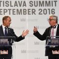 D. Tuskas: ES turėtų palikti galimybę įvesti sankcijas Rusijai