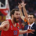 Fantastiškai lemiamas minutes žaidusi CSKA pratęsė „Olympiakos“ nesėkmių seriją