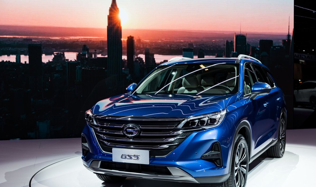 Paryžiaus automobilių parodoje Kinijos GAC: rengiasi atėjimui į Europą