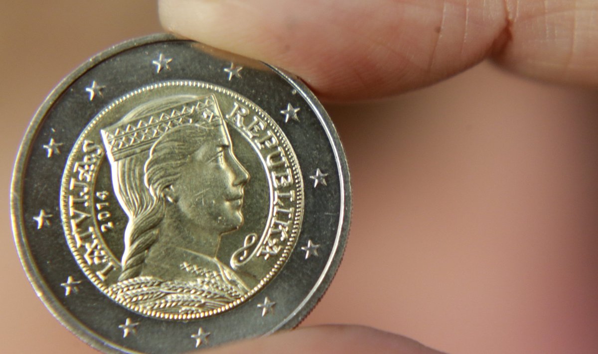 Latviška 2 eurų moneta
