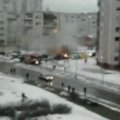 Vilniuje degė automobilis (žiūrovo video)