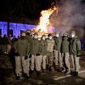 Karo akademijos teritorijoje kariūnai uždegė laužą – budėjimo ir kovos už laisvę simbolį