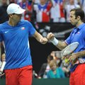 Daviso taurės vyrų teniso turnyro finale pirmauja čekai