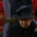 Britų karalienė vadovavo žuvusiųjų karuose pagerbimui