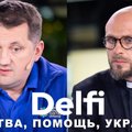 Эфир Delfi: Литва собирает помощь украинцам, священник рассказал, почему Папа римский наш