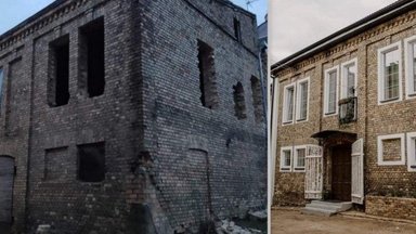 Šiauliečių šeima namą vaiduoklį prikėlė antram gyvenimui: įkūrę verslą, pastatą pakeitė neatpažįstamai