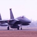 Baltijos oro erdvės kontrolė sustiprinta šešiais JAV naikintuvais