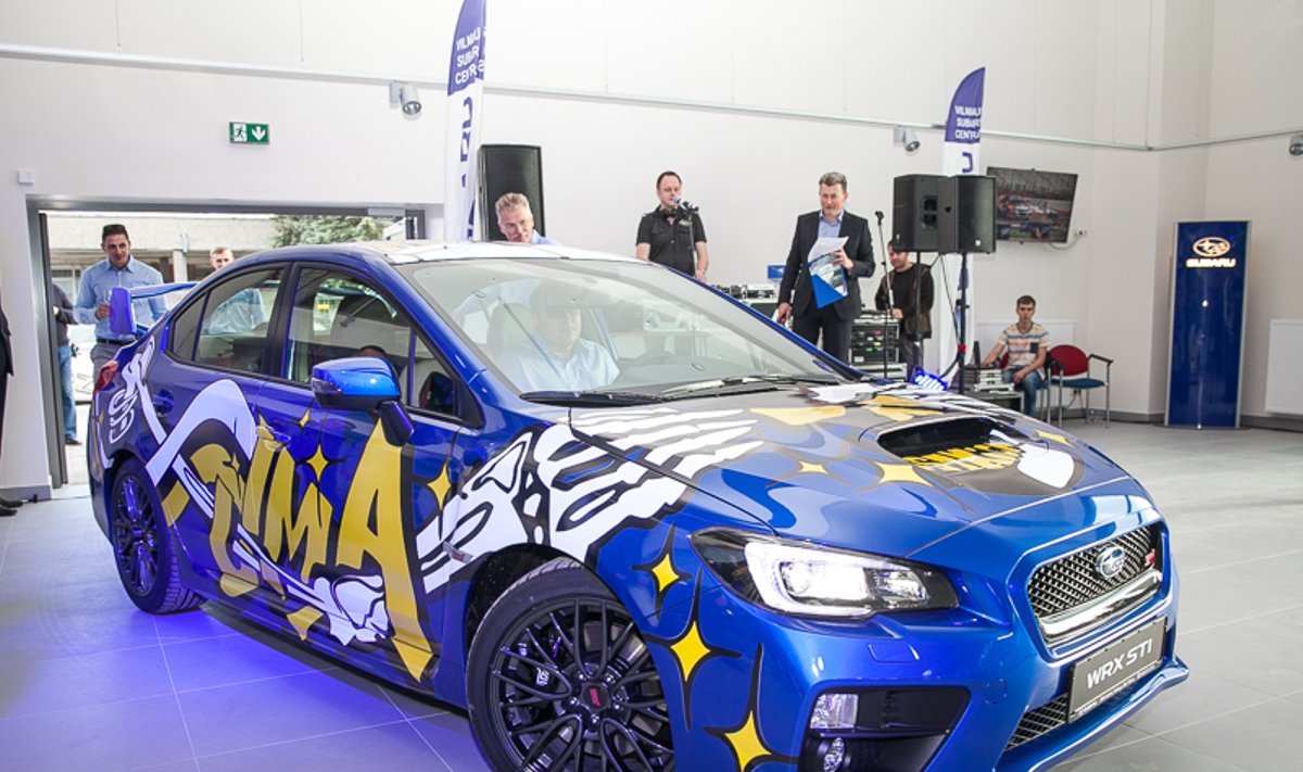 Subaru WRX STI pristatymas Vilniuje