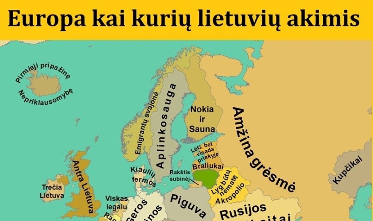 Europa lietuvių akimis