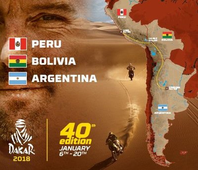 2018-ųjų Dakaro trasos