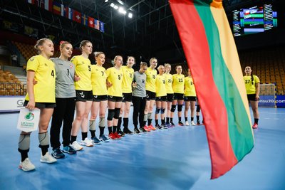 Lietuvos jaunimo U20 merginų rankinio rinktinė (IHF nuotr.)