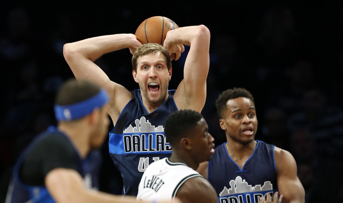 Dallas Mavericks aukštaūgis Dirkas Nowitzkis