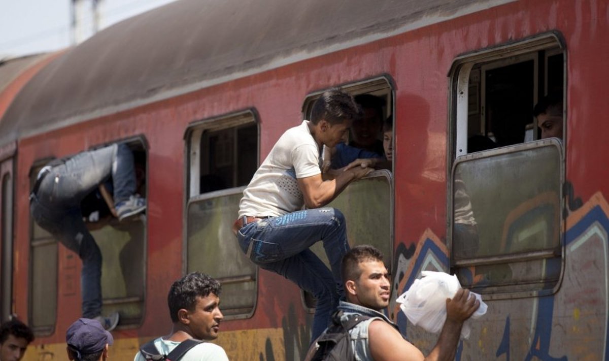 Pabėgėliai desperatiškai bando pasiekti ES