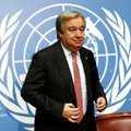 Portugalas A. Guterresas laikomas pagrindiniu pretendentu tapti JT generaliniu sekretoriumi