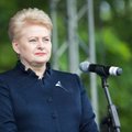 Greece's euro exit would not affect Lithuania, President Grybauskaitė says
