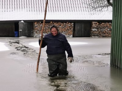 Potvynis Šilutės rajone