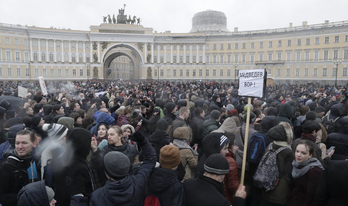 Protestai Rusijoje