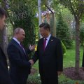 Vladimiras Putinas pasveikino Kinijos prezidentą su gimimo diena ir padovanojo dėžę ledų