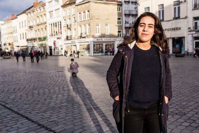 Molenbeke gyvenanti teisės studentė Eslem